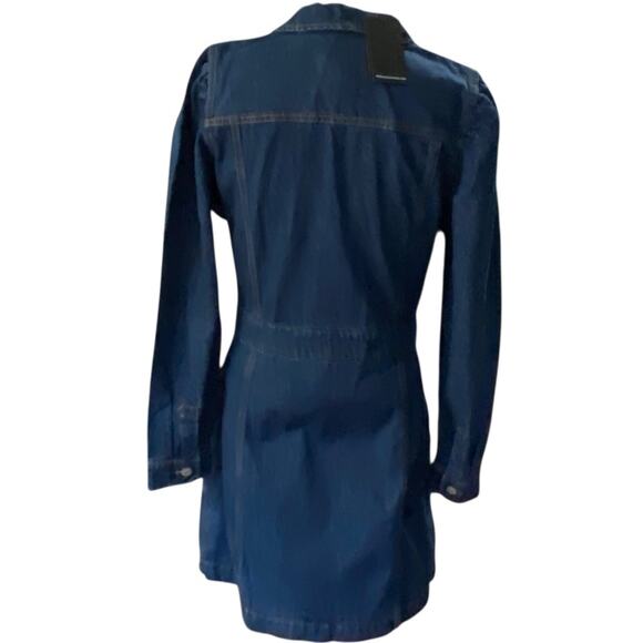 Rails Lisette button down long sleeve denim shirtdress NEW Size Small - Picture 7 of 15